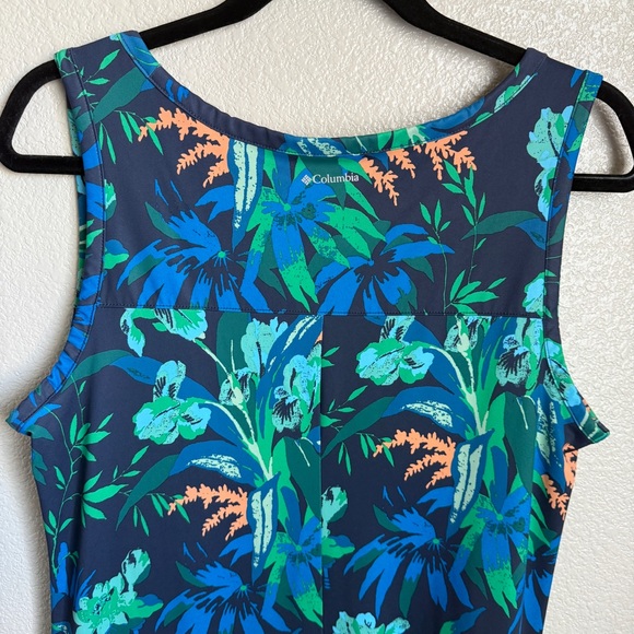 Columbia Women's Chill River Printed Dress Sz Large - Picture 6 of 9